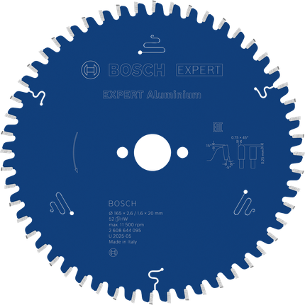 BoschEXPERT 铝材切割圆锯片。